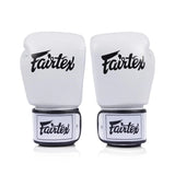 FAIRTEX BGV1C-PLUS MICROFIBRE BOXING GLOVES-WHITE