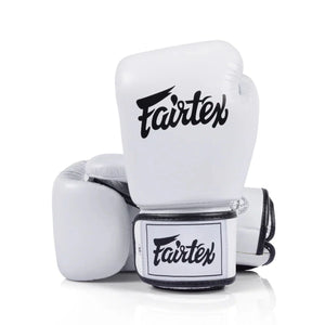 FAIRTEX BGV1C-PLUS MICROFIBRE BOXING GLOVES-WHITE