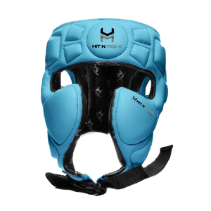 HIT N MOVE AIR ARMOUR PRECISION CHEEK HEADGEAR - BABY BLUE