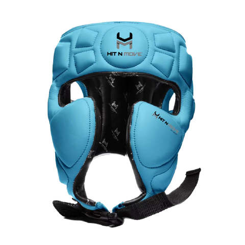 HIT N MOVE AIR ARMOUR PRECISION CHEEK HEADGEAR-BABY BLUE