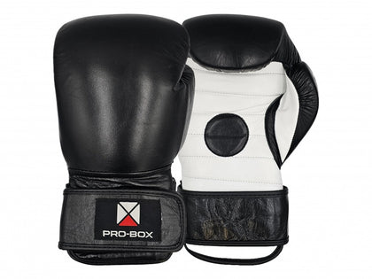 PRO BOX COACH SPAR VELCRO-BLACK/WHITE