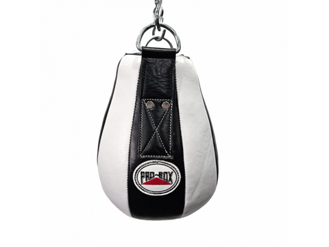 PROBOX BLACK/WHITE LEATHER MAIZE BALL