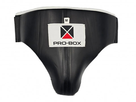 PRO BOX BASE SPAR PU GROIN GUARD-BLACK