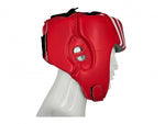 PRO BOX CLUB ESSENTIALS PU HEADGUARD-RED