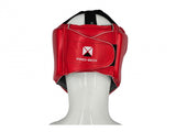 PRO BOX CLUB ESSENTIALS PU HEADGUARD-RED