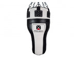PROBOX-BLACK-WHITE LEATHER UPPERCUT BAG