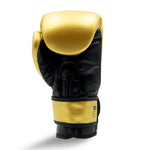 RINGSIDE JUNIOR SYNTHETIC LEATHER TRAINING GLOVE-GOLD