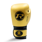 RINGSIDE JUNIOR SYNTHETIC LEATHER TRAINING GLOVE-GOLD