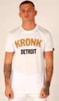 KRONK DETROIT REGULAR FIT T SHIRT-WHITE