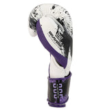 BRAVOSE LIMITED EDITION 16OZ VELCRO BOXING GLOVES-MONOCHROME SPLASH EDITION