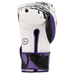 BRAVOSE LIMITED EDITION 16OZ VELCRO BOXING GLOVES-MONOCHROME SPLASH EDITION