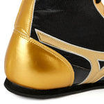 MIZUNO MID-CUT CUSTOM BOXING SHOES - BLACK GOLD
