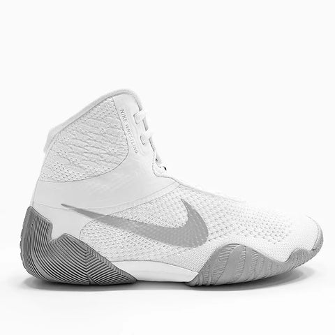 NIKE TAWA BOXING BOOT  - WHITE/SILVER