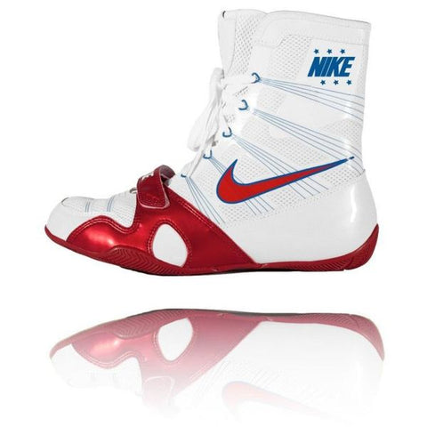 Nike Hyper KO Boxing Boot white/red
