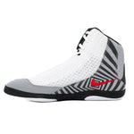 NIKE INFLICT 4 WRESTLING SHOES-WHITE/GREY