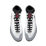 NIKE INFLICT 4 WRESTLING SHOES-WHITE/GREY