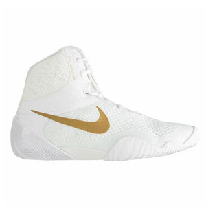 NIKE TAWA BOXING BOOT - WHITE/GOLD