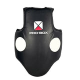 PRO BOX HEAVY HITTERS COACHES BODY PROTECTOR-BLACK/WHITE