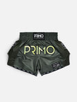 PRIMO MUAY THAI SHORTS HOLOGRAM SERIES-VALOR GREEN