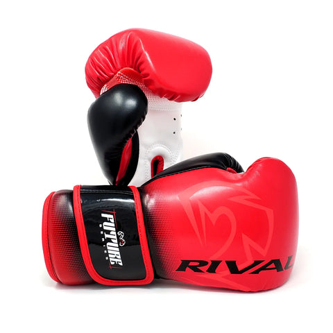 RIVAL RB-FTR1 FUTURE BAG GLOVES-RED/BLACK/WHITE
