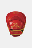 STING VIPER SPEED FOCUS MITT-RED/GOLD