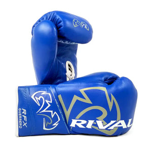 RIVAL RFX GUERRERO HDE-F PRO FIGHT LACE UP GLOVE - BLUE