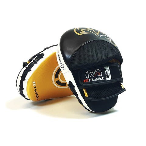 RIVAL RPM7 FITNESS PLUS PUNCH MITTS black/gold