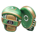 RIVAL RPM100 PUNCH MITTS-GREEN/GOLD