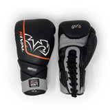 RIVAL RS1 LEATHER PRO SPARRING GLOVE-BLACK