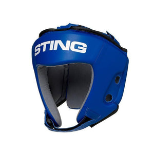 STING COMPETITION WORLD BOXING APPROVED HEADGUARD - BLUE