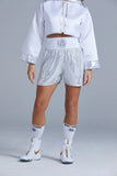CUSTOM MADE WOMEN'S SHIMMER BOXING SHORT