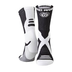 SUZI WONG X-SOLE BOXING SOCKS - WHITE / BLACK / GREY