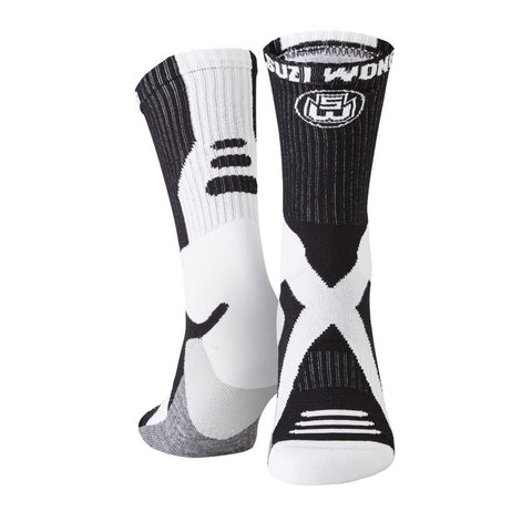SUZI WONG X-SOLE BOXING SOCKS - WHITE / BLACK / GREY