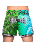 Sandee Warrior Green/Blue Shorts