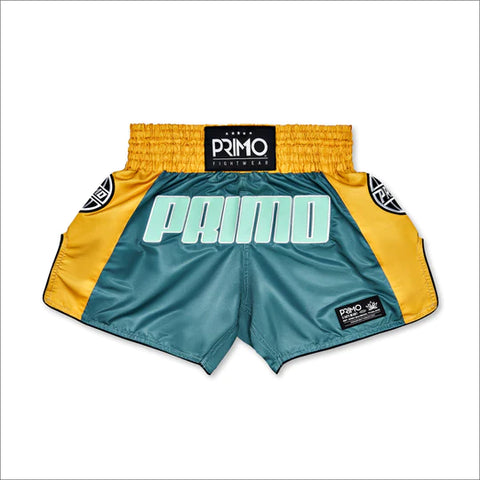 Primo Trinity Series Microfiber Muay Thai Shorts - Teal