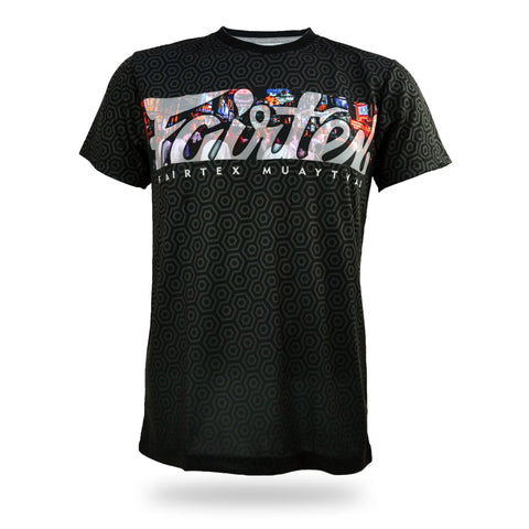 FAIRTEX PATTAYA NIGHTLIFE T SHIRT-BLACK