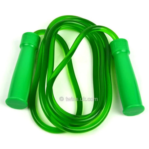 TWINS HEAVY BEARING SKIPPING ROPE-GREEN