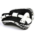 TWINS LIGHTWEIGHT KICK PADS - BLACK/WHITE