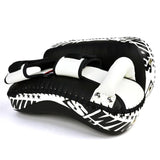 TWINS LIGHTWEIGHT KICK PADS - BLACK/WHITE