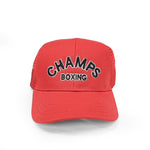 CHAMPS TRUCKER CAP-RED