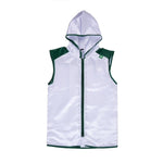 PUG ATHLETIC RING JACKET-WHITE/GREEN