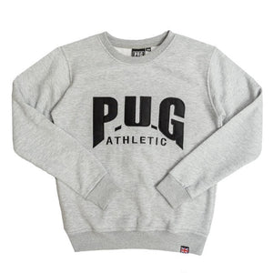 PUG ATHLETIC CREWNECK-GREY