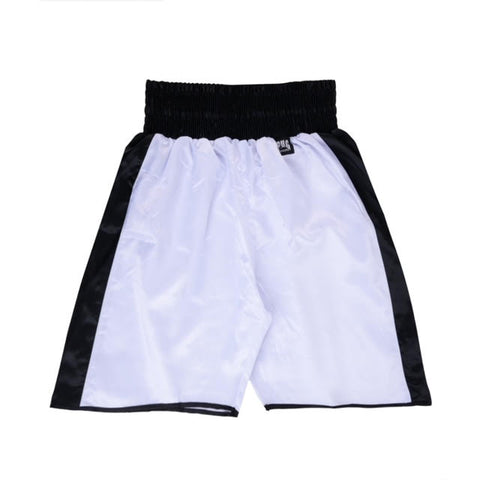 PUG ATHLETIC SHORTS-WHITE/BLACK