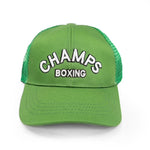 CHAMPS TRUCKER CAP-GREEN