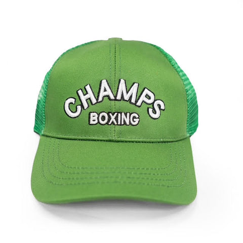 CHAMPS TRUCKER CAP-GREEN