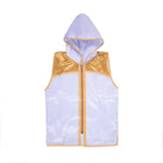 PUG ATHLETIC RING JACKET-WHITE/GOLD