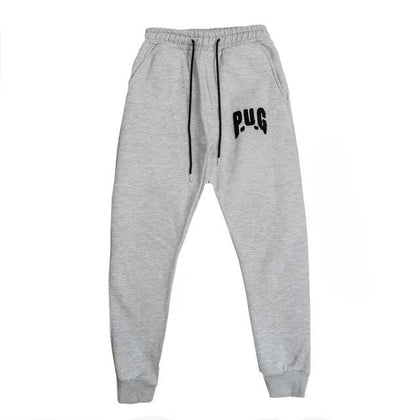 PUG ATHLETIC OBLIQUE JOGGERS-GREY