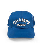 CHAMPS TRUCKER CAP-BLUE
