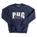 PUG ATHLETIC CREWNECK-BLUE