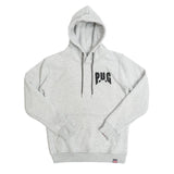 PUG ATHLETIC FLEECE BOXING OBLIQUE HOODED TRACKSUIT - GREY